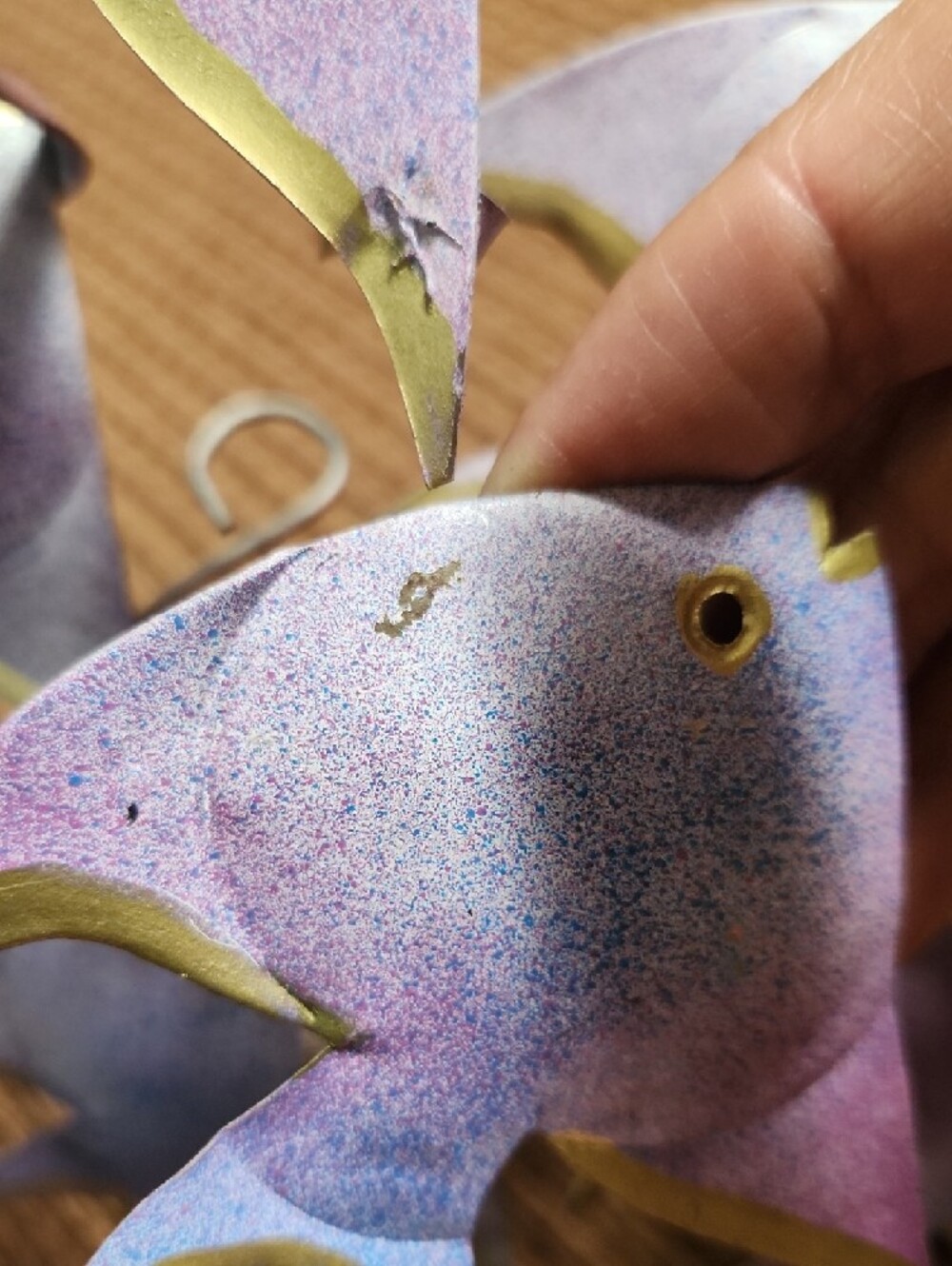 Mid Century Metal Fish Wall Hanging - Picture 5 of 10